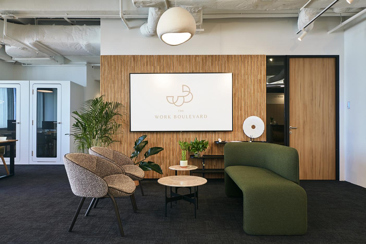 the-work-boulevard-signage-lounge-seating-area
